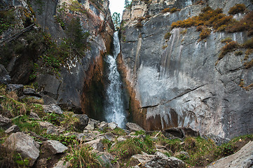 Image showing Waterfall on river Shinok