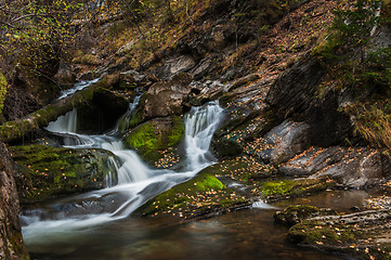 Image showing Waterfall on river Shinok