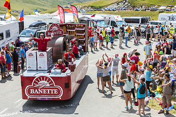 Image showing  Banette Vehicle in Alps - Tour de France 2015