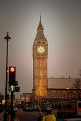 Image showing Houses of Parliament in London with Big Ben