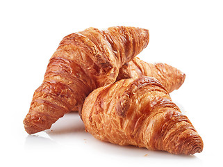 Image showing freshly baked croissants