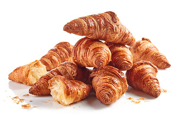 Image showing freshly baked croissants