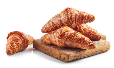 Image showing freshly baked croissants