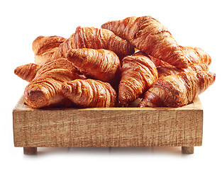 Image showing freshly baked croissants