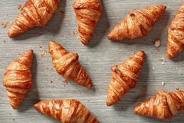 Image showing freshly baked croissants