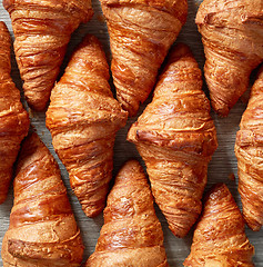 Image showing freshly baked croissants