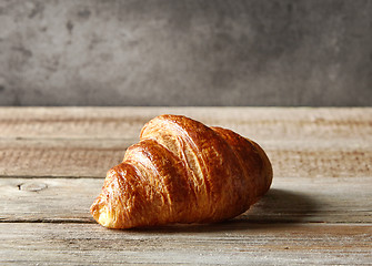 Image showing freshly baked croissant