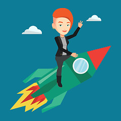 Image showing Business start up vector illustration.