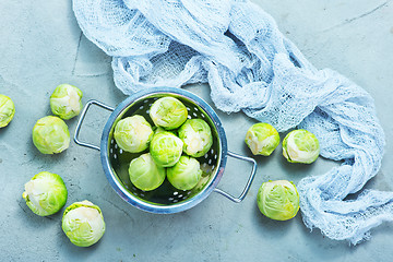 Image showing brussel sprouts