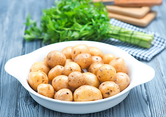 Image showing raw potato