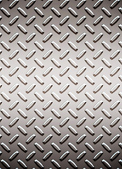 Image showing alloy diamond plate metal