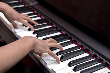 Image showing Piano keys