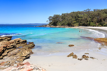 Image showing Beautiful beaches of Australia Blenheim beach