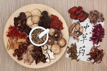 Image showing Chinese Herbs