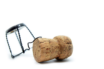 Image showing Cork from champagne bottle