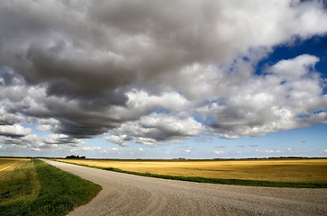 Image showing Storm Clouds Saskatchewan