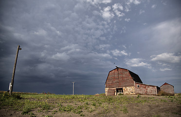 Image showing Storm Clouds Saskatchewan