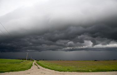 Image showing Storm Clouds Saskatchewan