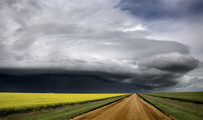 Image showing Storm Clouds Saskatchewan