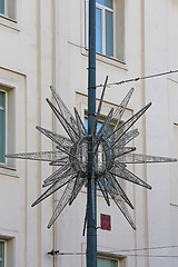 Image showing Star at Light Pole