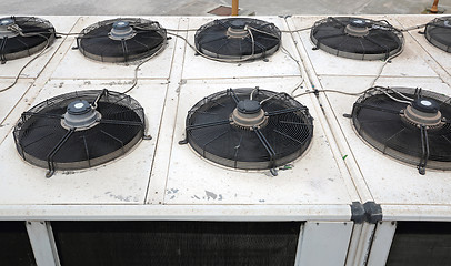 Image showing Air Conditioners Fans