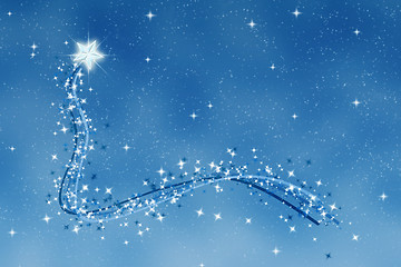 Image showing wishing star