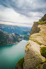 Image showing Preikestolen in Norway