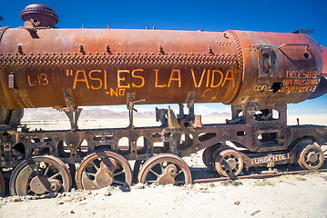 Image showing Machine on railway