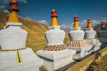 Image showing White constructions in Nepal