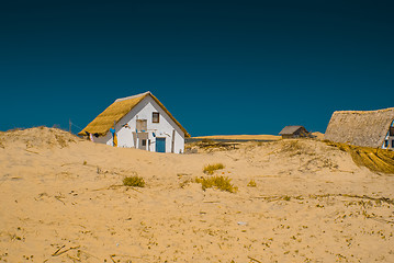 Image showing House on beach