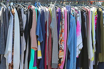 Image showing Second Hand Clothes