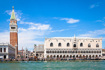 Image showing VENICE, ITALY - JUNE 27, 2016: San Marco area full of turists