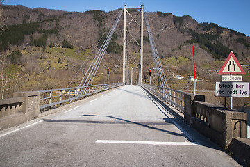 Image showing Narrow Bridge