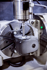 Image showing Metalworking CNC milling machine.