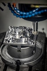 Image showing Metalworking CNC milling machine.