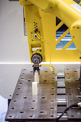 Image showing Robotic Arm modern industrial technology.