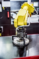 Image showing Robotic Arm modern industrial technology.