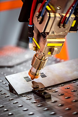 Image showing Fibre laser robotic remote cutting system