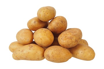 Image showing Heap Of Potatoes