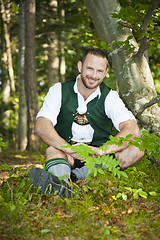 Image showing bavarian traditional man