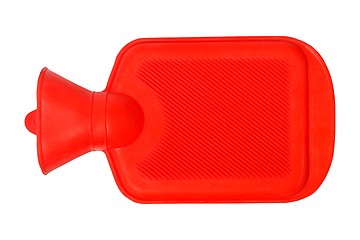 Image showing Rubber hot water bottle