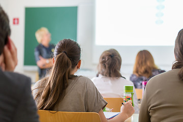 Image showing Lecturer at university.