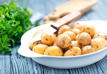 Image showing raw potato