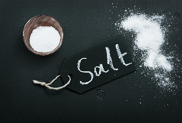 Image showing sea salt