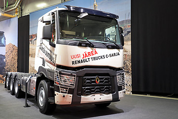 Image showing White Renault Trucks C for Construction