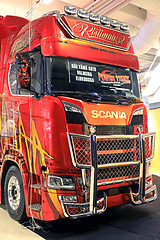 Image showing New Next Generation Scania Firebird Super Truck of Ristimaa 