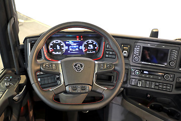 Image showing Next Generation Scania Truck Interior