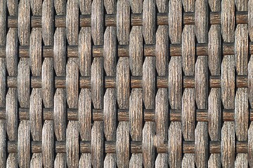 Image showing Furniture Rattan Texture