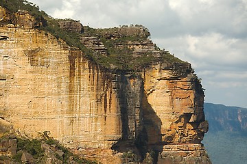 Image showing Cliffs in the Blue mountains