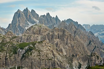 Image showing Dolomites mountain landscape